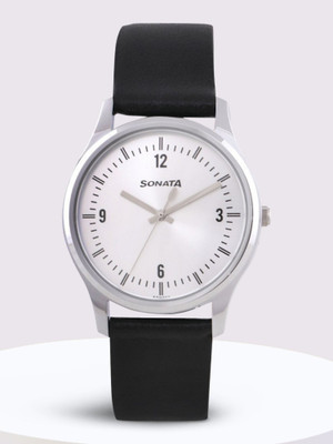 SONATA NP77082SL01W Sonata Essential Analog Watch  - For Men