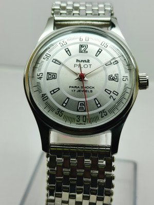 HMTJ Hmt pilot hand winding vinatge refurbished watch Analog Watch  - For Men