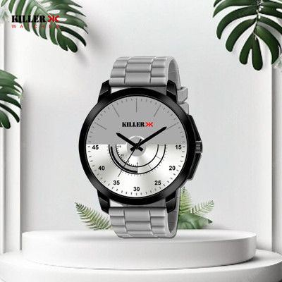 KILLER KL-9400-GREY Big Dial Analog Watch  - For Men