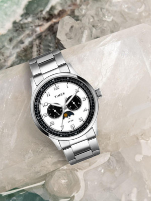TIMEX Multifunction White Dial Analog Watch  - For Men