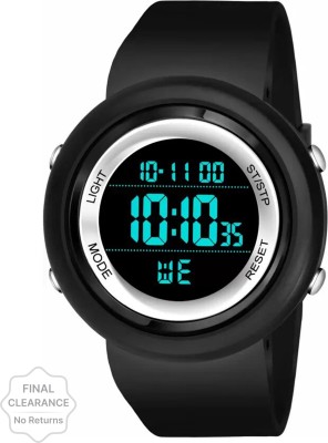 Trex 2002 Slim Stylish Sporty Look Semi Water & Shock Resistance Alarm, Function Premium Digital Watch  - For Boys