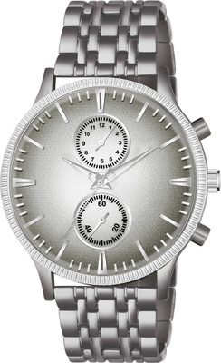 MAHAVIRA COLLECTION SILVER_STEEL_MENS_WATCH Trending Stylish Stainless Steel Strap Under 400 Analog Watch For Men Analog Watch  - For Men