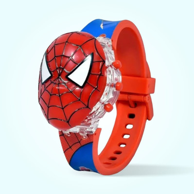 OLLTHETHINGS Spider Look Kids watch Modern & Trending Spider Digital Watch  - For Boys & Girls
