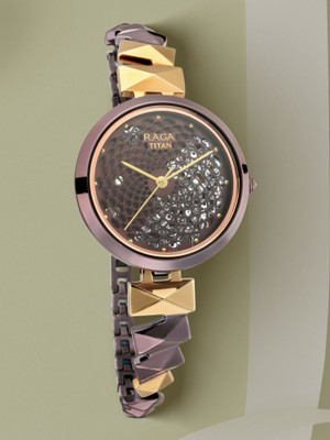 Titan NQ95121KM01 Raga Facets Analog Watch  - For Women