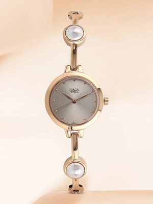 Titan NP2576WM01 Raga Viva Analog Watch  - For Women