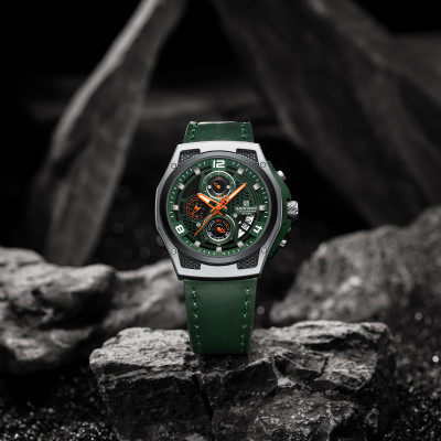 Alix Trendy Students Fashion Multifunction Quartz Chronograph Luminous Waterproof Analog Watch  - For Men