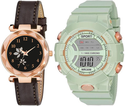 exactor Premium Stylish Casual & Formal Wear Watch Analog-Digital Watch  - For Boys & Girls