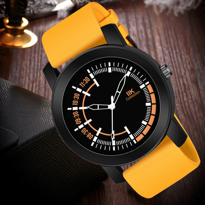 IIK Collection IIK-994M1 Boys Watches Round Numerical Dial |Long Battery Life with Fixable Silicon Strap Analog Watch  - For Men