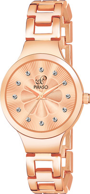 PIRASO DB 307 COPPER Copper Chain and Copper Dial DB Small Analog Women Watch Analog Watch  - For Women