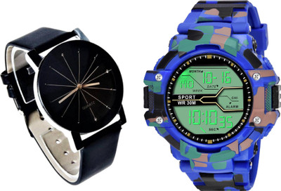 Brostin Classical Analog-Digital Men's Combo Watches Analog-Digital Watch  - For Men