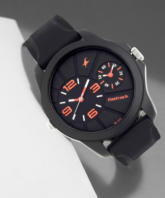 Fastrack NP38042PP01 Two Timers Analog Watch  - For Men