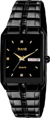 HMT DLX 9162 Original Black Watch & Hands Watch Analog Watch  - For Men