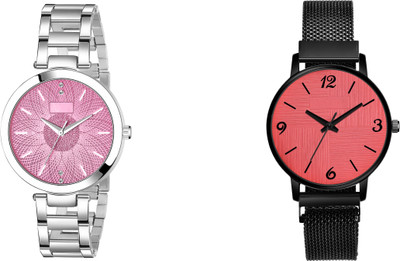 Comapct Entarprise MT-203_MT-226 New Trandy Girls Analog Classique Dial Silver Strap Quartz Watch Analog Watch  - For Girls