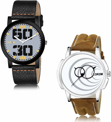 LOREM OE-LR47-LR63 Analog Watch  - For Men