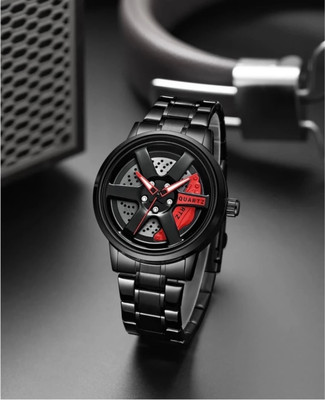 SALESFASHIONS 360° DIAL ROTATING WATCH JAPANESE SERIES 360 DEGREE DIAL ROTATING WATCH DIAL SPINNING WATCH Analog Watch  - For Men