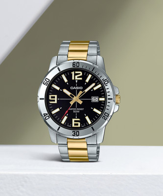 CASIO MTP-VD01SG-1BVUDF Enticer ( MTP-VD01SG-1BVUDF ) Analog Watch  - For Men