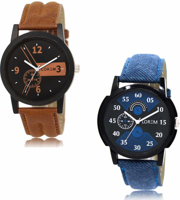 LOREM OE-LR01-LR02 Analog Watch  - For Men