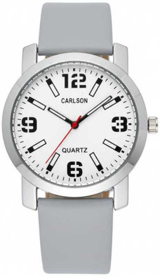 Firozify Black-Watch-P1 Silver Watch Analog Watch  - For Men & Women