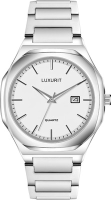 luxurit Classic Stainless Steel Watch Analog Watch  - For Men