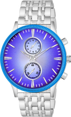 MAHAVIRA COLLECTION BLUE_STEEL_MENS_WATCH Trending Stylish Stainless Steel Strap Under 400 Analog Watch For Men Analog Watch  - For Men