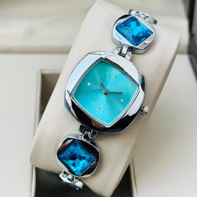 Bamford New Luxury silver blue Party Wear Type new Look Girl' Analog Watch For Women's Analog Watch  - For Women