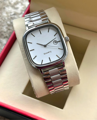 ShreeDatt AVM031 Elegant White Dial Men's Quartz Watch AVM 031 WHITE Analog Watch  - For Men & Women