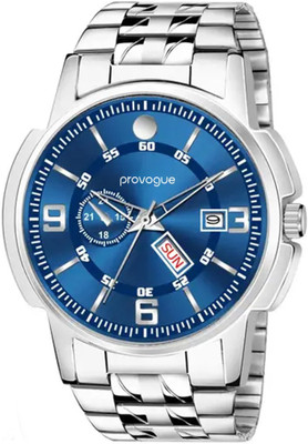 PROVOGUE Basic Analog Watch for Men with Day and Date Display Sports Formal Casual Series Analog Watch  - For Men