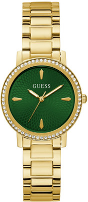 GUESS Green Dial Analog Watch  - For Women