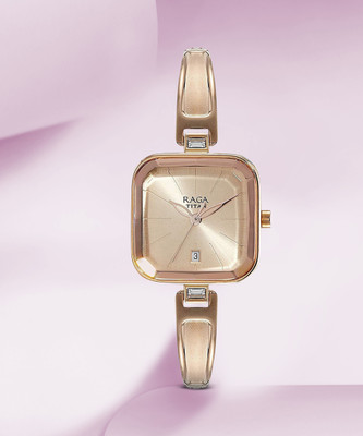 Titan NQ2607WM01 Raga VIVA 2 Analog Watch  - For Women