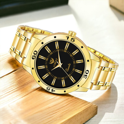 LORENZ MK-3011K Lorenz Black Dial Mens Watch | Watch for Boys- 3011K Analog Watch  - For Men