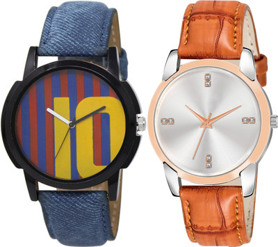 TVILLA Multicolor Messi MZ-LR10 Analog Watch  - For Men & Women