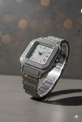 LOOFTRADER DQ1 Bespoke Diamond Set Watch Analog Watch  - For Men & Women