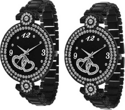 dmash BLACK&BLACK DIAMOND WATCH01 ANALOG WATCH Analog Watch  - For Boys