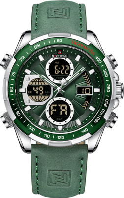 NAVIFORCE NF9197L-GREEN NF9197L Analog-Digital Watch  - For Men