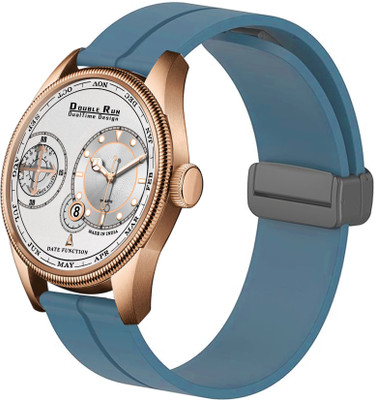 DoubleRun Analog Watch  - For Men