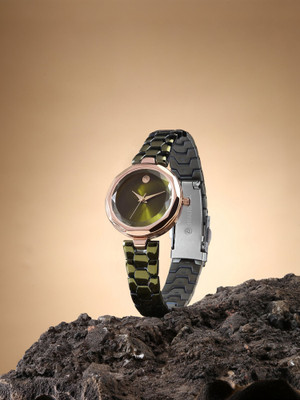 French Connection Meridian Meridian Olive Green Sunray Dial | Analog Watch for Women's | FCH09OM Analog Watch  - For Women