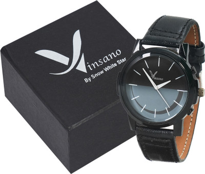vinsano black dual tone vinsano Analog Watch  - For Men