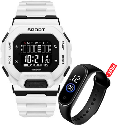 Good Friend Alarm, Stopwatch, calender, day date, Digital Watch  - For Boys