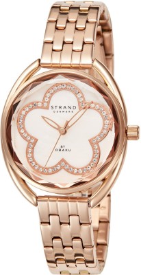 Strand By Obaku Rose Rosette Rose Rosette Analog Watch  - For Women