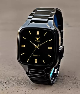 DRALIET RD-9102 Elegant Series Square Analog Quartz For Men/Boy Analog Watch  - For Men
