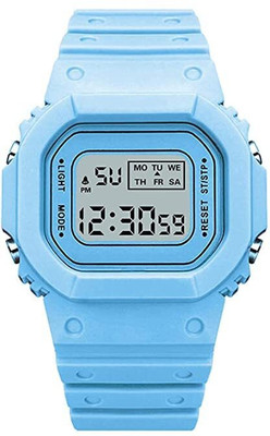 Hench Digital 7 Color Sports Multi Functional Square Dial Watch for Mens Boys Digital Watch  - For Boys & Girls