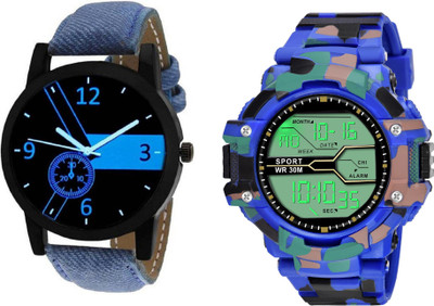 Brostin New Gen New Article Analog-Digital Men's Combo Watches Analog-Digital Watch  - For Men