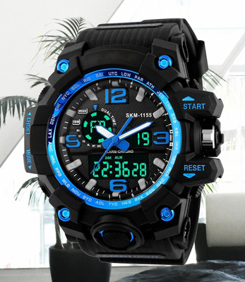 house of common 1155 1155 Blue Analog-Digital Men's Sports Watch Analog-Digital Watch  - For Men