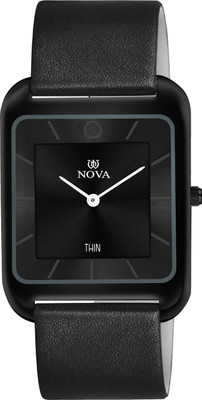 NOVA Slim leather Watch Analog Watch  - For Men & Women