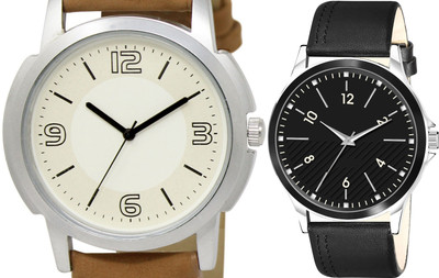TVILLA White Big Digits TV-LR16 Analog Watch  - For Men