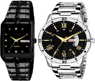 Caihong Black-Case-SLV-24 Analog Watch  - For Men