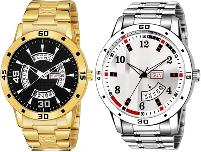Caihong GOLD-21-AND-SLV-8 Analog Watch  - For Men