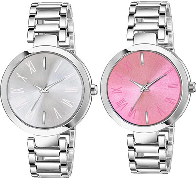 ETLIS Set of 2 Classic and Modern Combo Set of 2 Classic and Modern Combo Analog Watch  - For Women