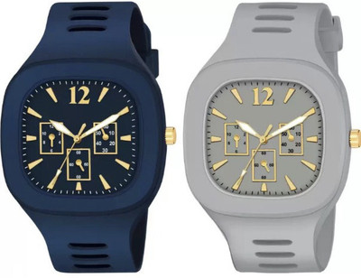 BizX Beautiful Square Analog Unique Design Watch For Men's Boys and Girl's Analog Watch  - For Boys & Girls