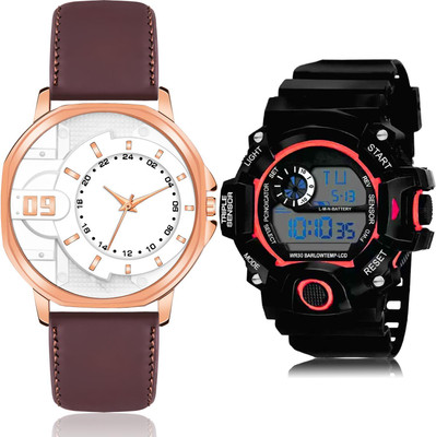 TIMETRANSELEVATE BM40-BC26 Analog-Digital Watch  - For Men